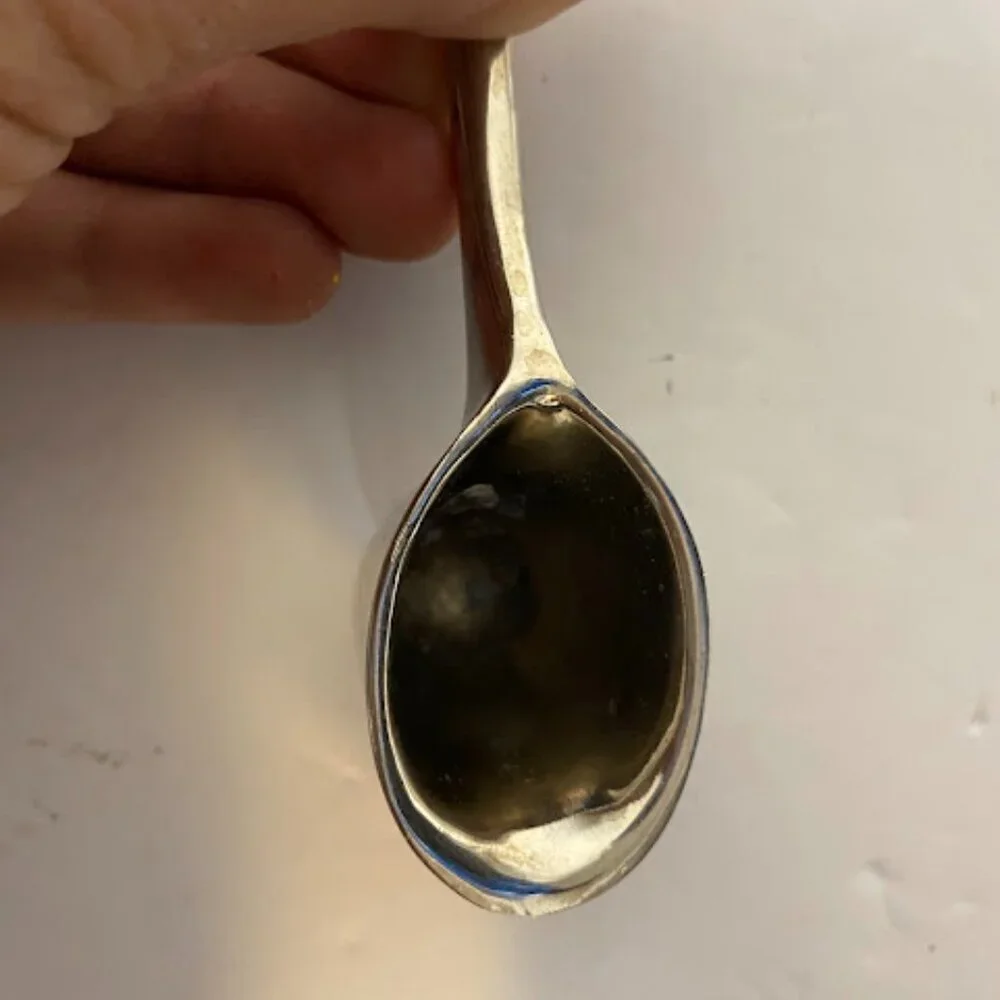 Elegant Vintage Silver-Tone Bell Candle Snuffer